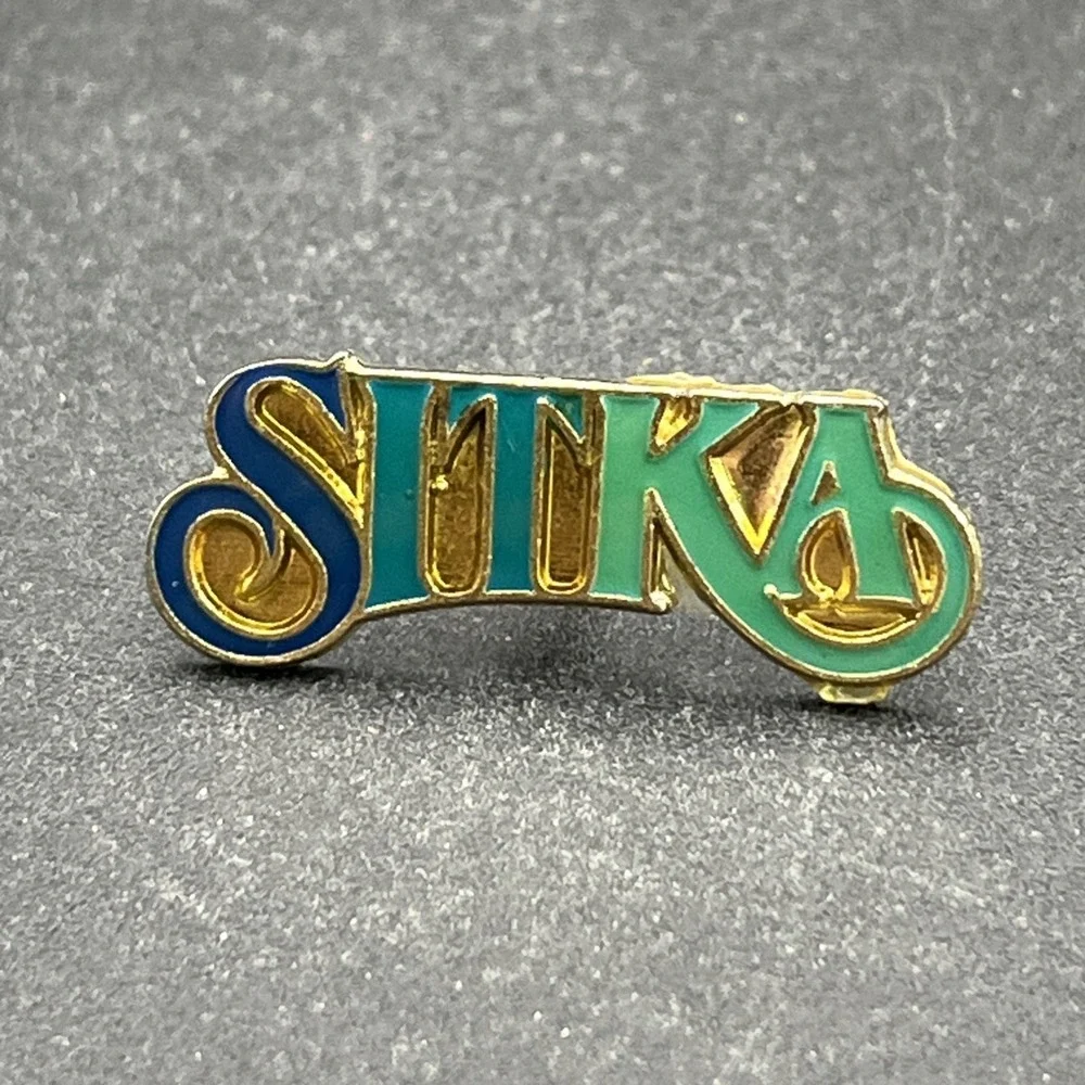 Sitka Alaska United States Of‎ America Lapel Hat Pin